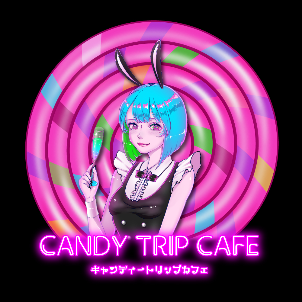 Candy Trip Cafe 心斎橋 バニー コンカフェ Bar バニー ネオン 非日常へのトリップ あなたをハイにするキャンディートリップ空間 全く新しいタイプのネオコンセプトカフェです ᕱ ᕱ